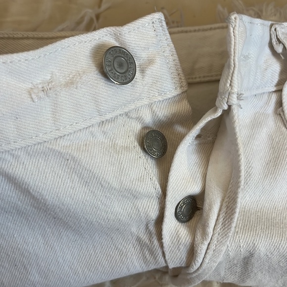 Levi’s Premium 501 Cut Off Denim Jean Shorts - Picture 11 of 16